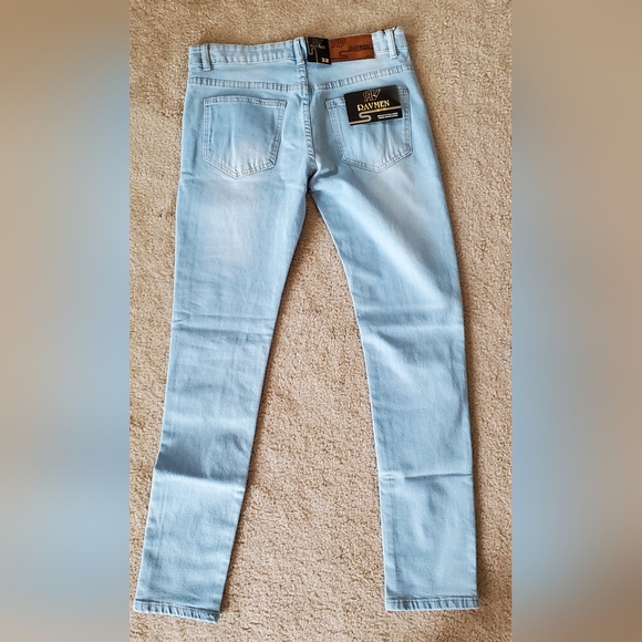 Skinny Jeans 32x32 Light Blue NWT - Picture 5 of 6
